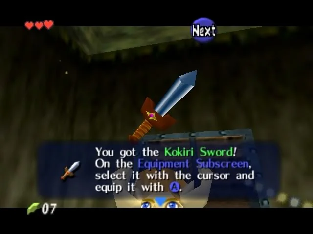 Kokiri Sword Unpatched Glitch